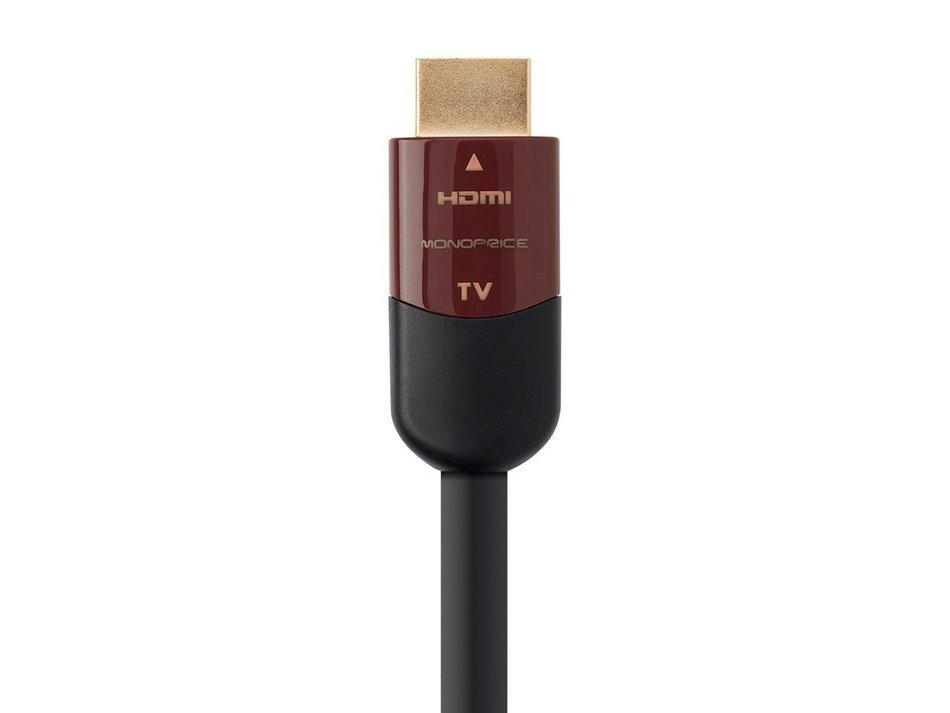 Monoprice Cabernet Ultra Certified High Speed Active HDMI Cable 30ft Supports Ethernet 3D Audio Return and CL2...