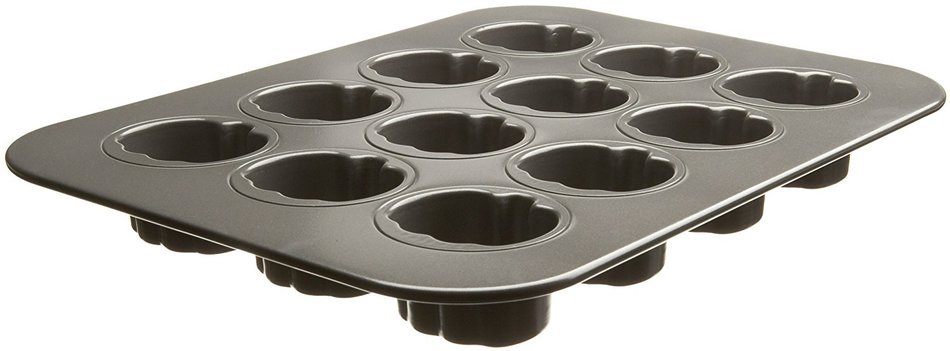 Chicago Metallic 12-cup Lift & Serve Mini Pumpkin Cheesecake Pan