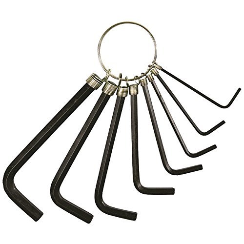 New KC PROFESSIONAL 97320 8-Piece SAE Hex Key Set