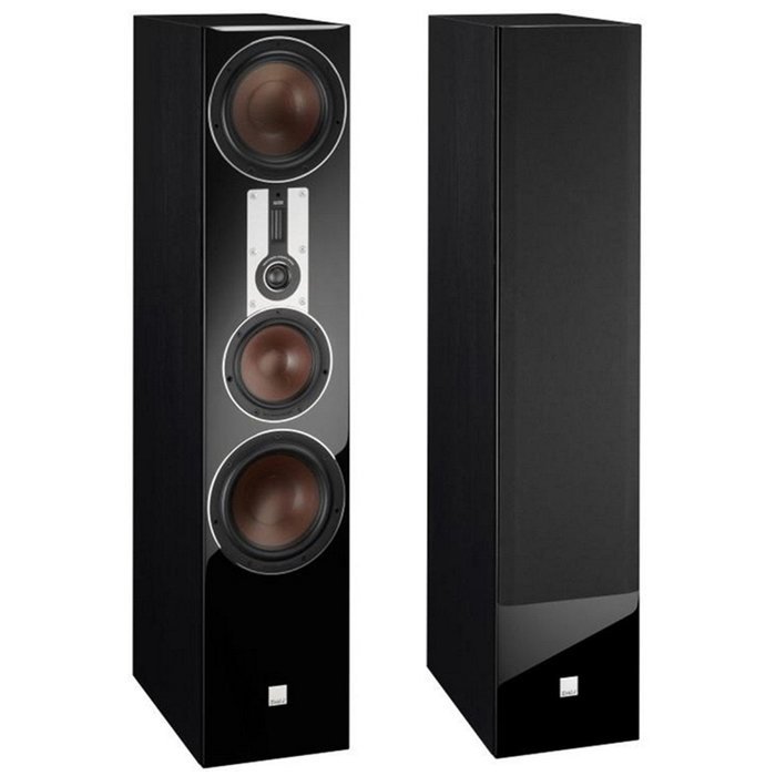 Dali Opticon 8 3.5-Way Large Floorstanding Speakers (Pair, Black Ash)