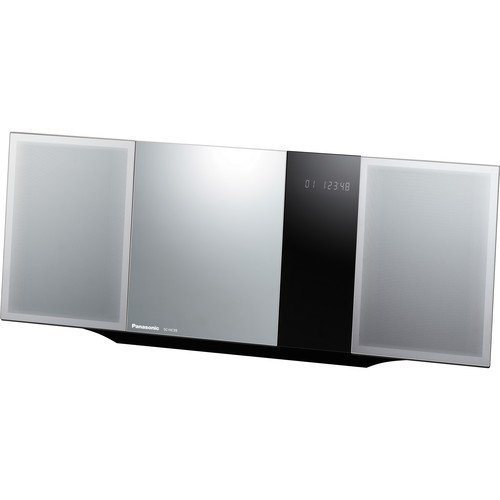 Panasonic Wireless Flat Micro Shelf Home Audio System with Bluetooth Re-Master Wireless Technology, Features Dual...