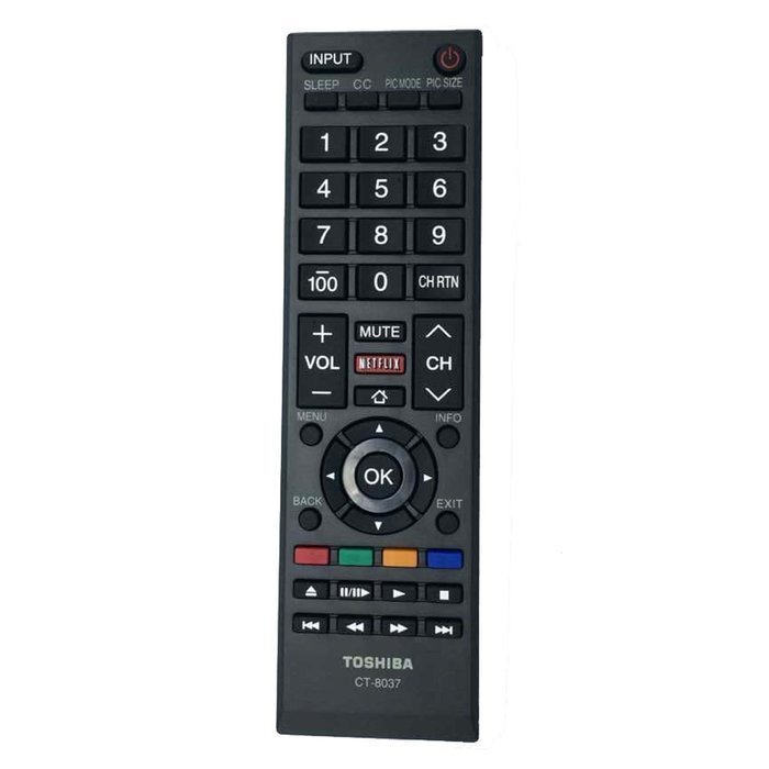 New Ct-8037 Remote Control fit for 40L3400 40L3400U 50L3400 50L3400U 58L5400 58L5400U 58L5400UC 65L5400 65L5400U... N3