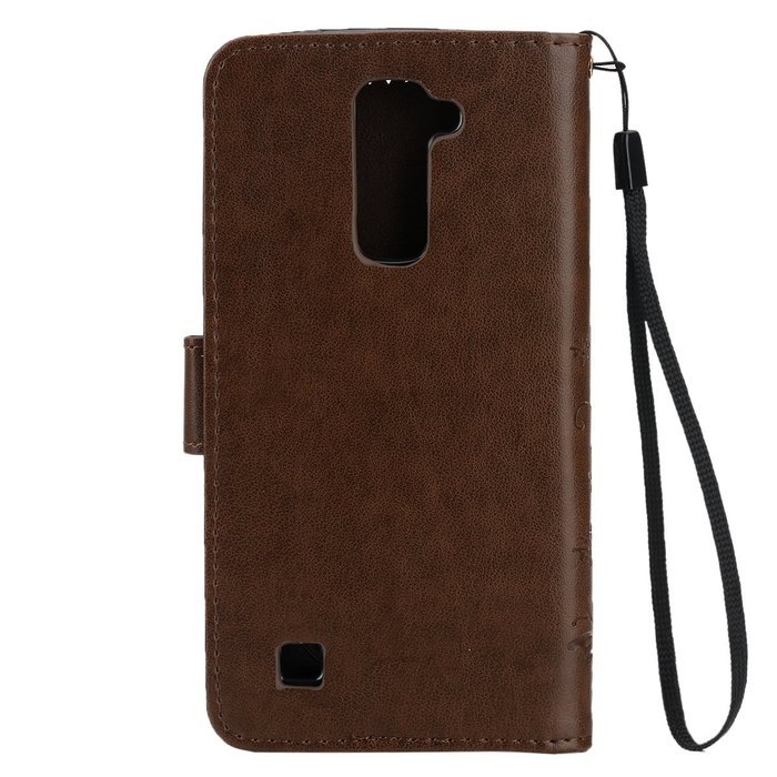 LG K10 Case, LG K10 Wallet Case,PHEZEN Cute Bear Don't Touch My Phone Design PU Leather Wallet Case Stand Flip... N67