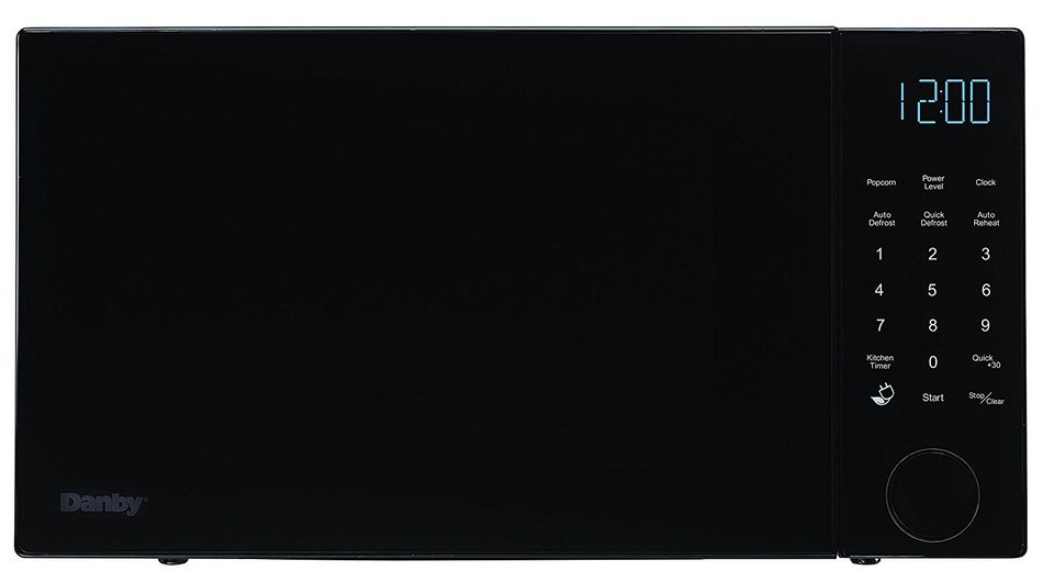 Danby DMW11A4BDB 1.1 Cubic Feet Nouveau Wave Microwave, Black