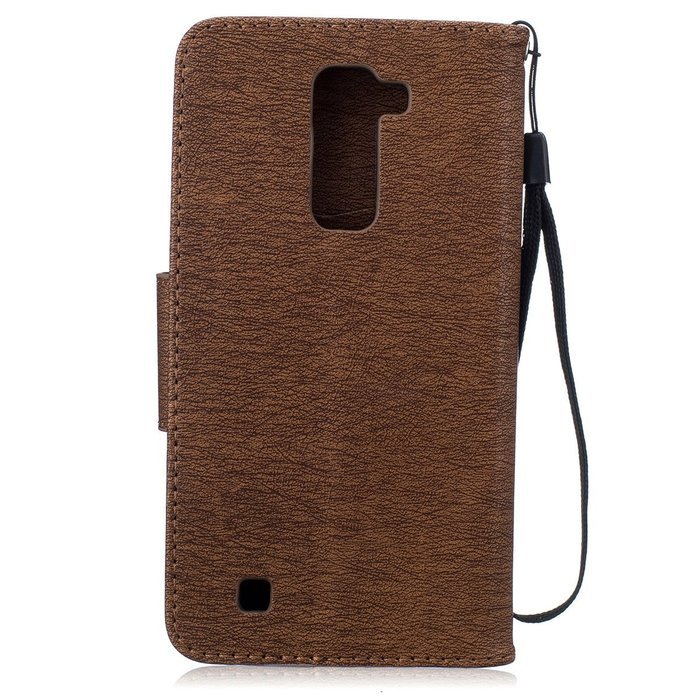 LG K10 Case, LG K10 Wallet Case,PHEZEN Cute Bear Don't Touch My Phone Design PU Leather Wallet Case Stand Flip... N78