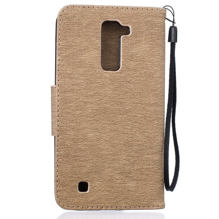LG K10 Case, LG K10 Wallet Case,PHEZEN Cute Bear Don't Touch My Phone Design PU Leather Wallet Case Stand Flip... N79
