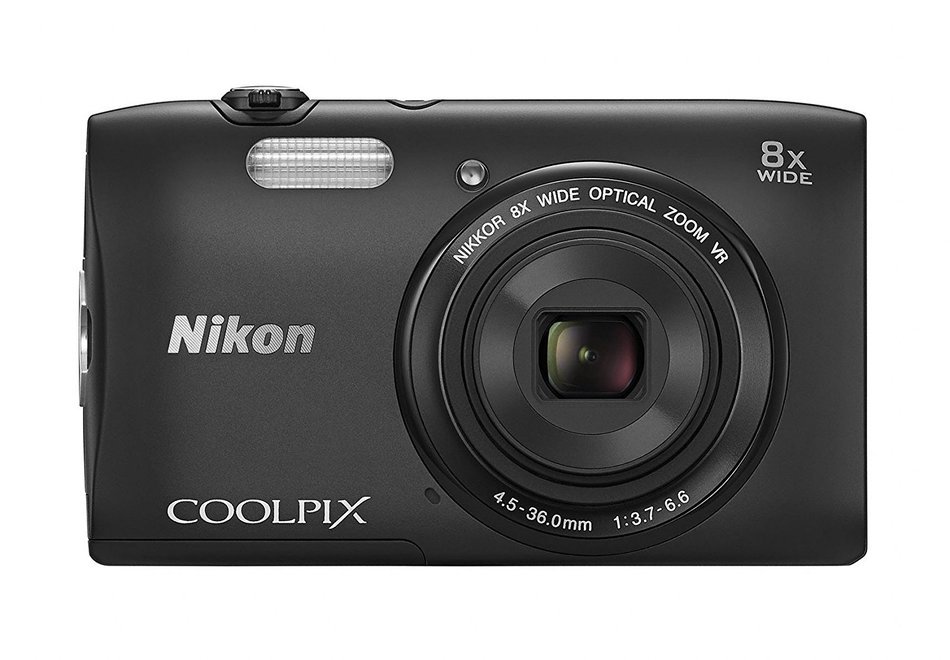 Nikon COOLPIX S3600 20.1 MP Digital Camera with 8x Zoom NIKKOR Lens and 720p HD Video (Red) (Discontinued by Manufacturer) N21