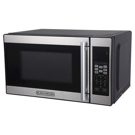 Black + Decker 0.7 Cu. Ft. 700 Watt Microwave Oven - Black EM720CPN-P N2