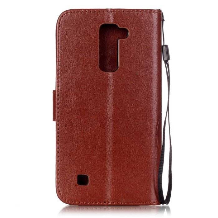 LG K10 Case, LG K10 Wallet Case,PHEZEN Cute Bear Don't Touch My Phone Design PU Leather Wallet Case Stand Flip... N82