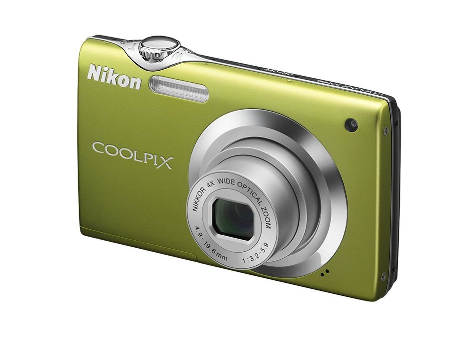 Nikon Coolpix S3000 12.0MP Digital Camera with 4x Optical Vibration Reduction (VR) Zoom and 2.7-Inch LCD (Green) N20