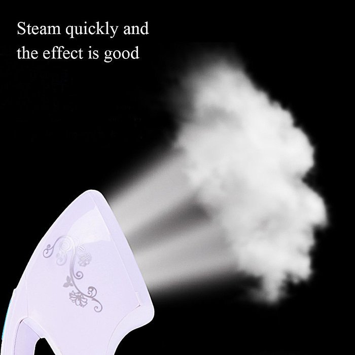 [Upgraded Version]Mini Garment Steamer Portable Fabric Steamer, Electric Steam Iron Brush, Electric Steamer, Automatic... N3