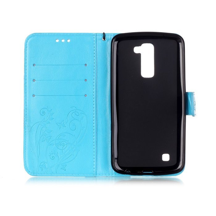 LG K10 Case, LG K10 Wallet Case,PHEZEN Cute Bear Don't Touch My Phone Design PU Leather Wallet Case Stand Flip... N86
