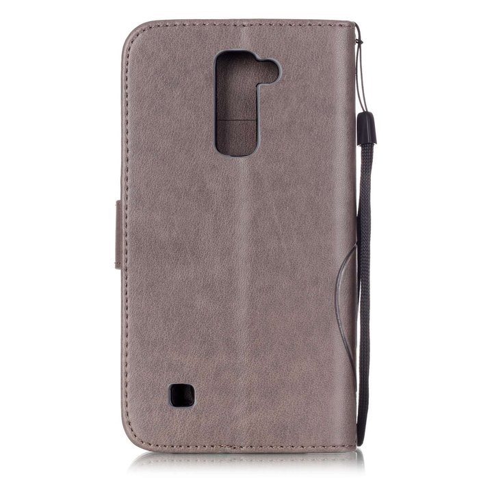 LG K10 Case, LG K10 Wallet Case,PHEZEN Cute Bear Don't Touch My Phone Design PU Leather Wallet Case Stand Flip... N88