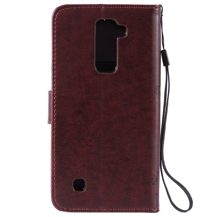 LG K10 Case, LG K10 Wallet Case,PHEZEN Cute Bear Don't Touch My Phone Design PU Leather Wallet Case Stand Flip... N94