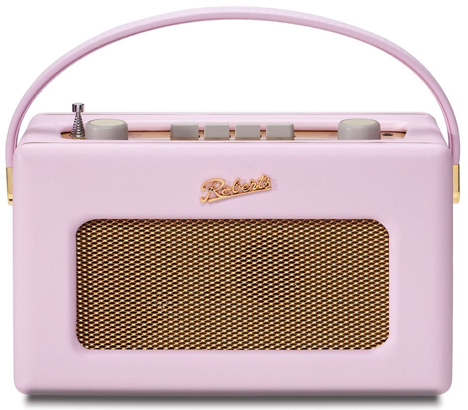 Robert's Radio R300PP Revival Radio (Pastel Pink) N2