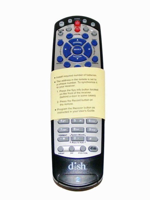 Dish Network 21.1 IR/UHF PRO Universal Remote N2