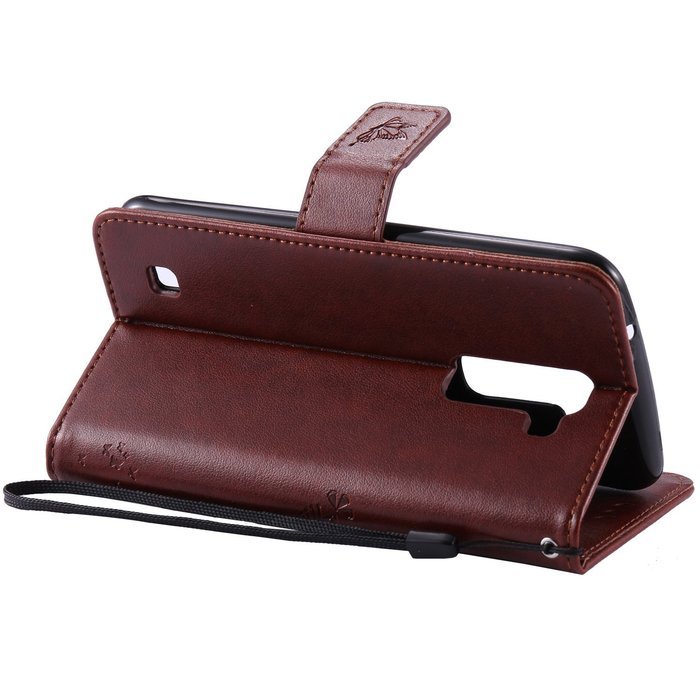 LG K10 Case, LG K10 Wallet Case,PHEZEN Cute Bear Don't Touch My Phone Design PU Leather Wallet Case Stand Flip... N98
