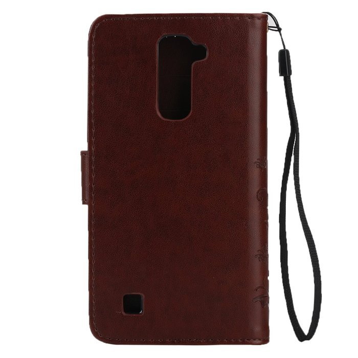 LG K10 Case, LG K10 Wallet Case,PHEZEN Cute Bear Don't Touch My Phone Design PU Leather Wallet Case Stand Flip... N100