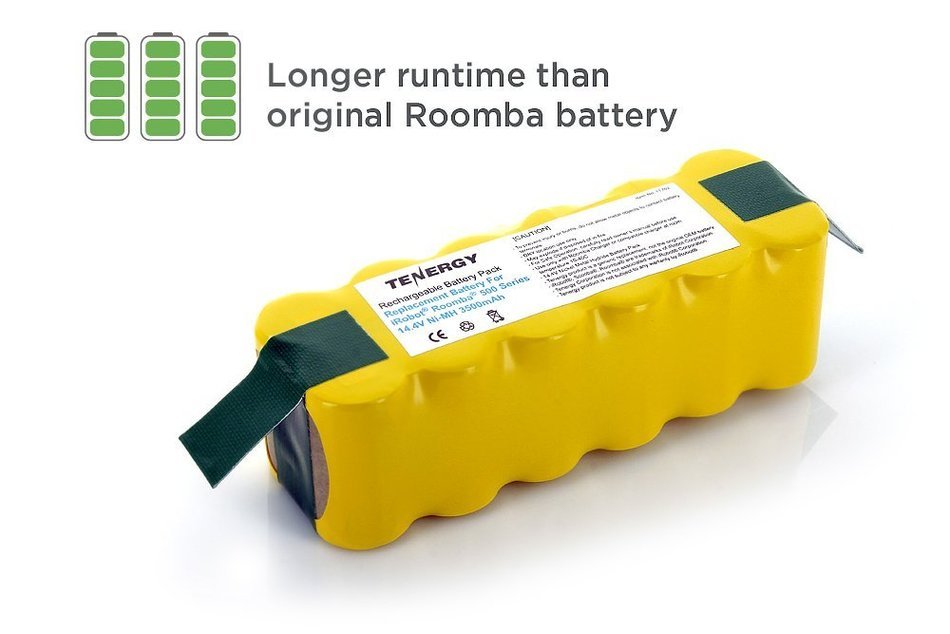 Tenergy Replacement Battery for iRobot R3 500, 600, 700 & 800 series 14.4V APS Battery N6