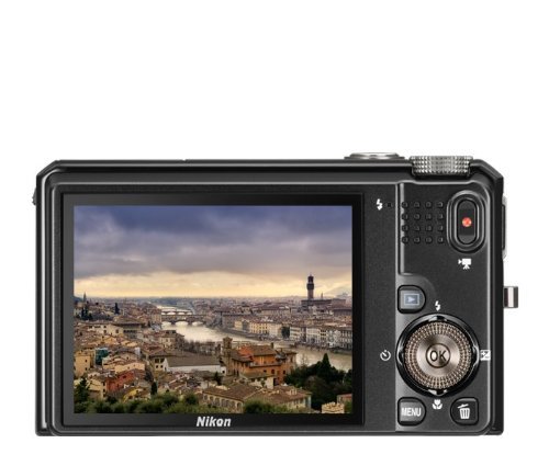 Nikon COOLPIX S9100 12.1 MP CMOS Digital Camera with 18x NIKKOR ED Wide-Angle Optical Zoom Lens and Full HD 1080p... N12