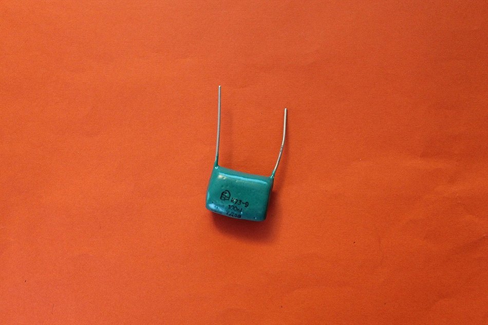 Capacitor PETP K73-9 400V 0.1uF USSR 30 pcs