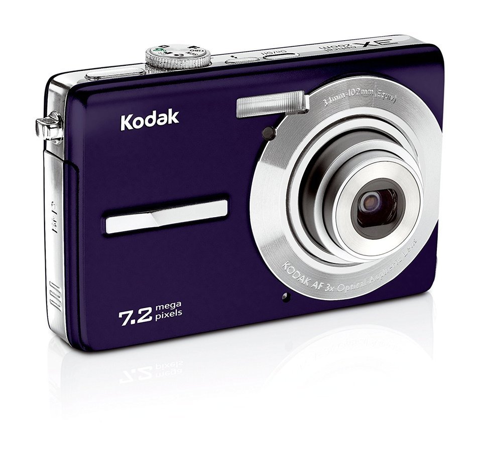 Kodak Easyshare M763 7.2 MP Digital Camera with 3xOptical Zoom (Black) N10