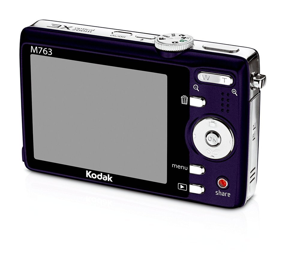Kodak Easyshare M763 7.2 MP Digital Camera with 3xOptical Zoom (Black