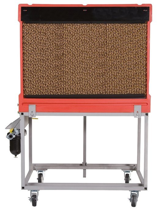 Portacool PAC2K24AD Hazardous Location Pneumatic Portable Evaporative Cooler, 24-Inch, 4898 CFM, Orange N9