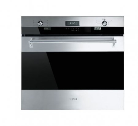 Smeg SOU330X1 30" Classic Multifunction Electric Built-in Oven with 4.34 cu. ft. Capacity Self-Cleaning System...