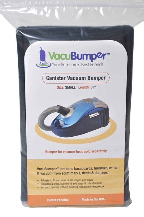 Canister Vacuum Bumper Guard, Size: Small - Length: 35" N4