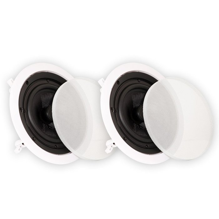 Theater Solutions TSS6C 6.5-Inch In Ceiling Speakers (White)