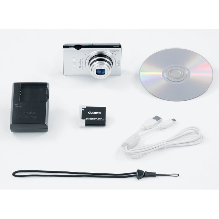 Canon PowerShot ELPH 320 HS 16.1 MP Wi-Fi Enabled CMOS Digital Camera with 5x Zoom 24mm Wide-Angle Lens with 1080p... N15
