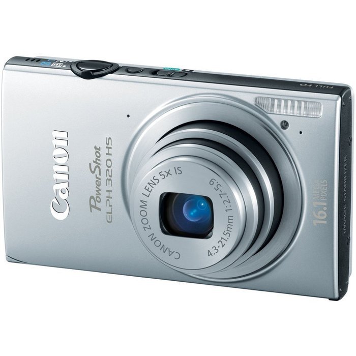 Canon PowerShot ELPH 320 HS 16.1 MP Wi-Fi Enabled CMOS Digital Camera ...