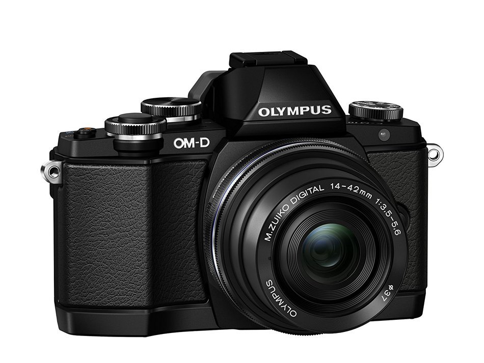 Olympus OM-D E-M10 (Black) with M.Zuiko ED 14-42mm F3.5-5.6 EZ Lens - International Version (No Warranty) N5