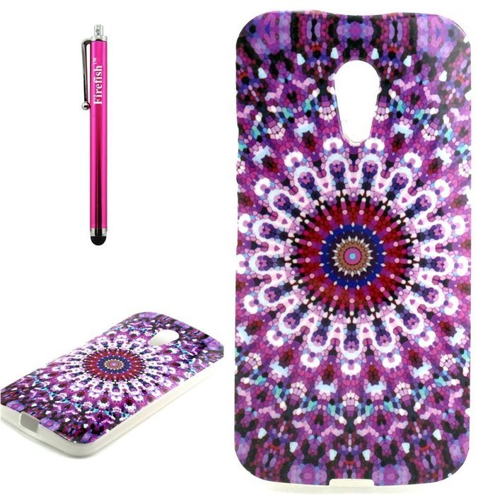 Xperia Z3 Case, Firefish [Shock Absorbent] [Slim Fit] [Anti Slip] Design Clear TPU Gel Silicone Soft Protective... N34