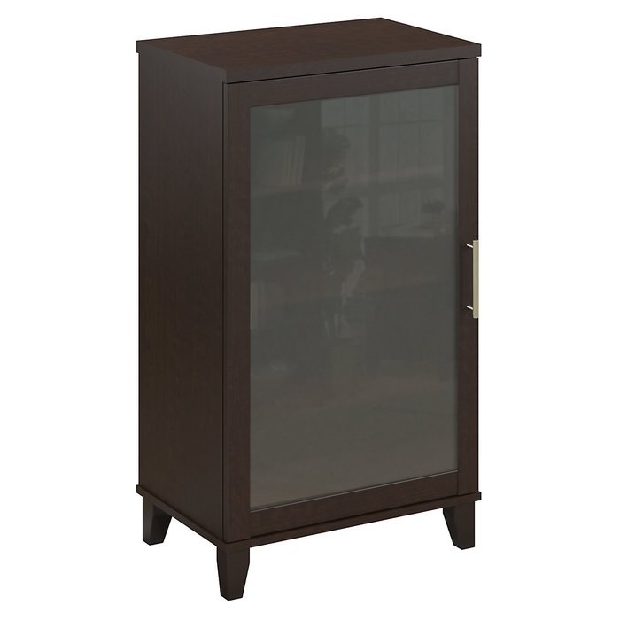 Bush Furniture Somerset Audio Cabinet or Bookcase N2