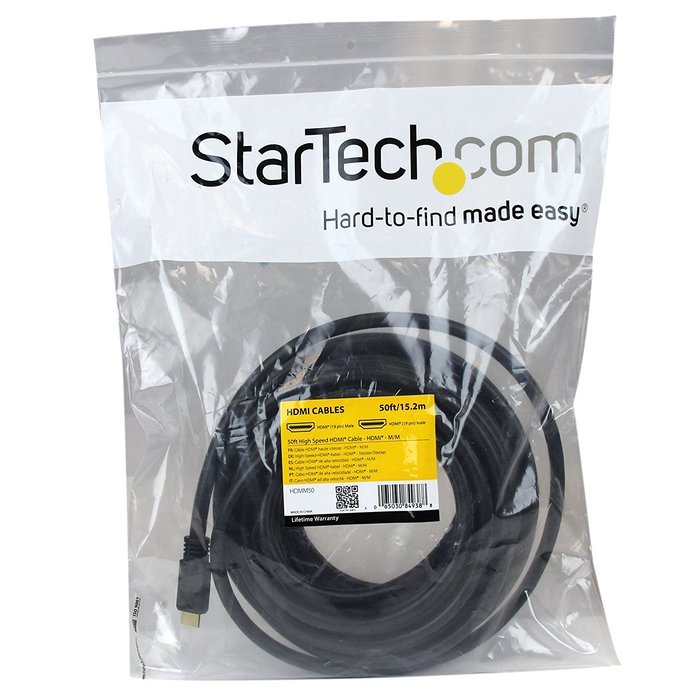 StarTech.com 8 ft High Speed HDMI Cable &ndash; Ultra HD 4k x 2k HDMI Cable &ndash; HDMI to HDMI M/M - 8ft HDMI 1.4 Cable... N17