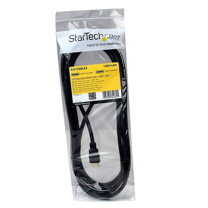 StarTech.com 8 ft High Speed HDMI Cable &ndash; Ultra HD 4k x 2k HDMI Cable &ndash; HDMI to HDMI M/M - 8ft HDMI 1.4 Cable... N23