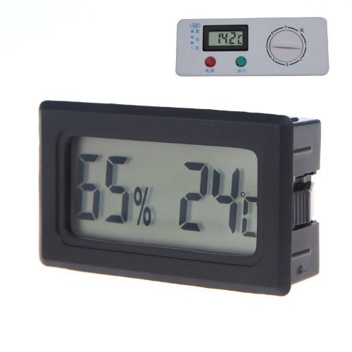 Docooler Mini Digital LCD Thermometer Hygrometer Humidity Temperature Meter Indoor N6