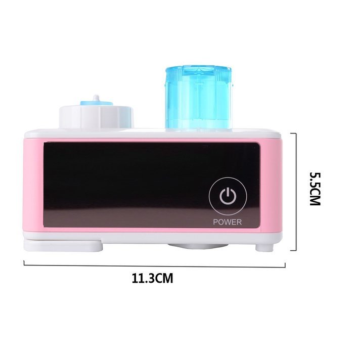 Xcellent Global Mini Ultrasonic Humidifier For Travel & Home Design With Auto Safety Support, Pink (Bottle include... N5