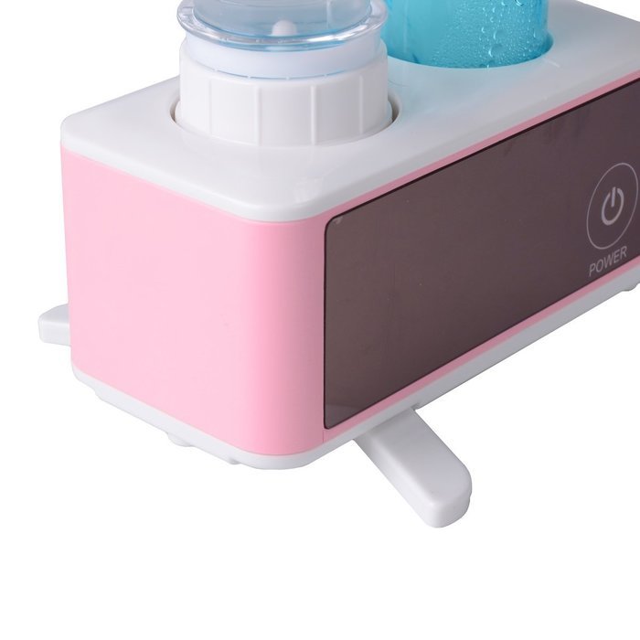 Xcellent Global Mini Ultrasonic Humidifier For Travel & Home Design With Auto Safety Support, Pink (Bottle include... N6