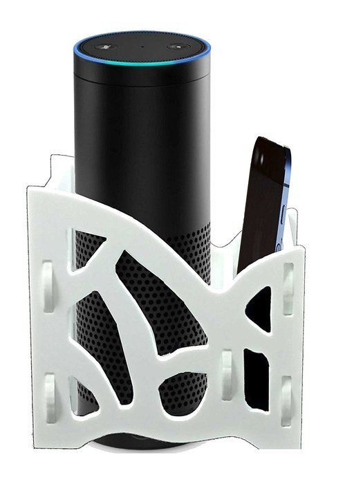 speaker stand d&eacute;cor guard for amazon echo alexa speaker and other bluetoothe speakers white N6