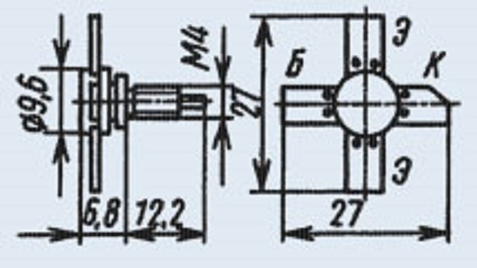 KT934V analogue 2SC2033 Transistor silicon USSR 1 pcs