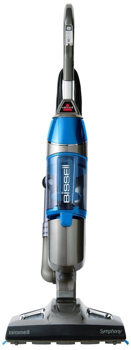 Bissell 1132A Symphony All-in-One Vacuum and Steam Mop (4 Mop Pads Included) N2