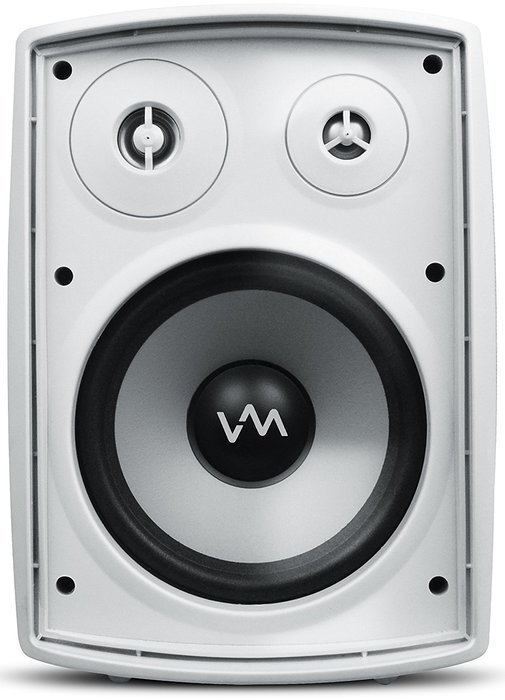 4) VM Audio SR-WOD6 White Waterproof Indoor/Outdoor Patio Speakers Set with Wiring (Pair) N3