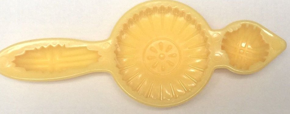 3 Shapes Plastic Mold Press, Middle Eastern Cookie Maamoul Mold (Candy, Chocolate) Round, Small Round & Small...
