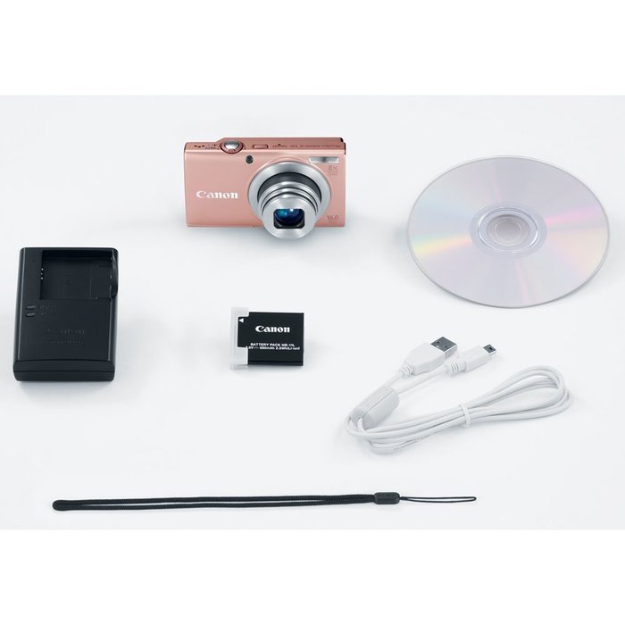 Canon PowerShot A4000IS 16.0 MP Digital Camera with 8x Optical Image Stabilized Zoom 28mm Wide-Angle Lens with... N18