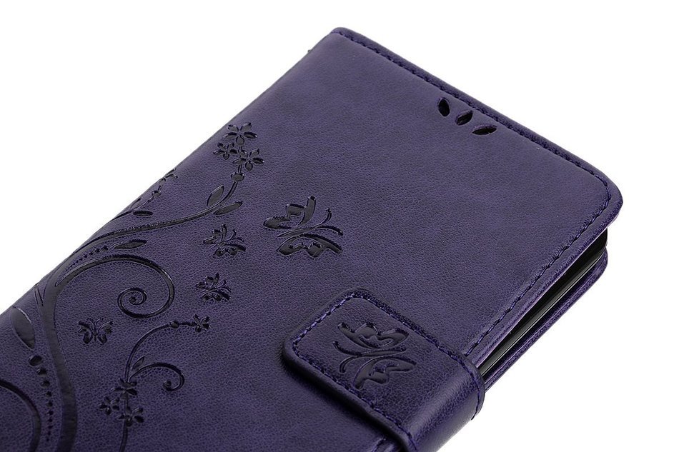 LG K10 Case, LG K10 Wallet Case,PHEZEN Cute Bear Don't Touch My Phone Design PU Leather Wallet Case Stand Flip... N117