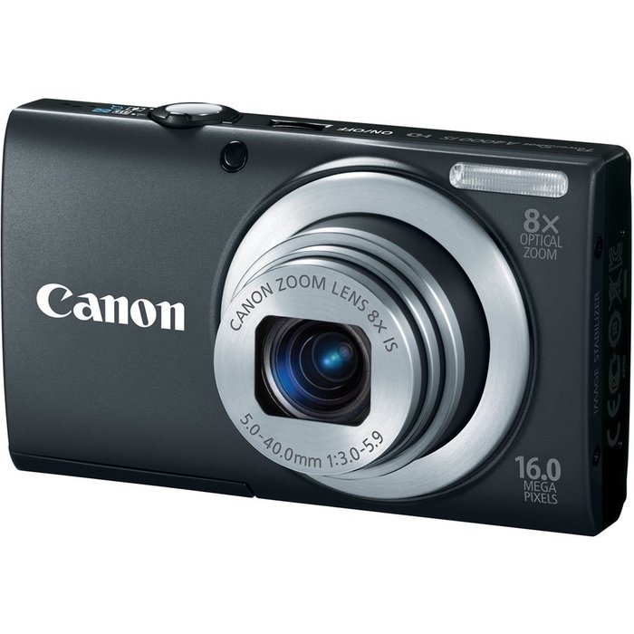 Canon PowerShot A4000IS 16.0 MP Digital Camera with 8x Optical Image Stabilized Zoom 28mm Wide-Angle Lens with... N20