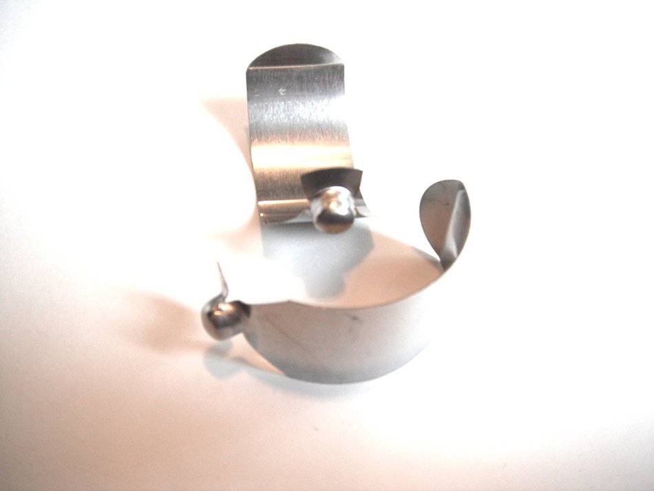 2 Rainbow vacuum cleaner c-clip push-button locks for e-series wand/tube/pipe